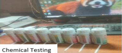 DudhAmrut chemical testing activity