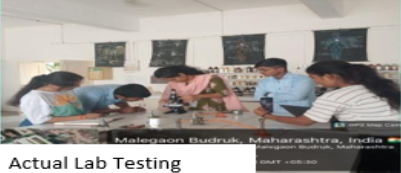 DudhAmrut lab testing activity
