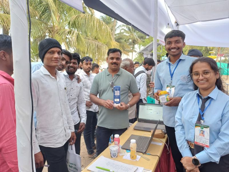 DudhAmrut exhibition booth